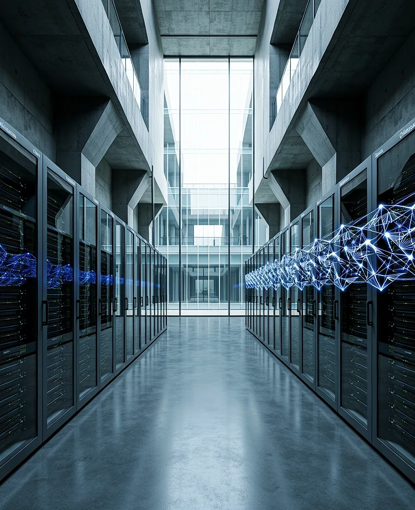 Technical server infrastructure