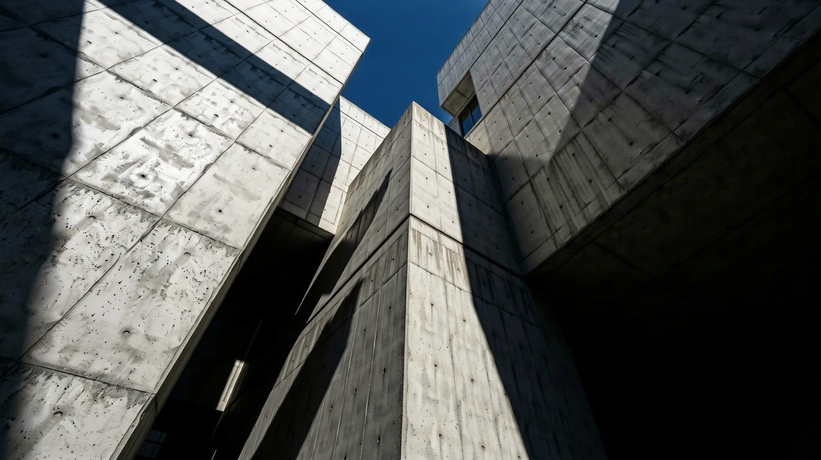 Brutalist architectural foundation